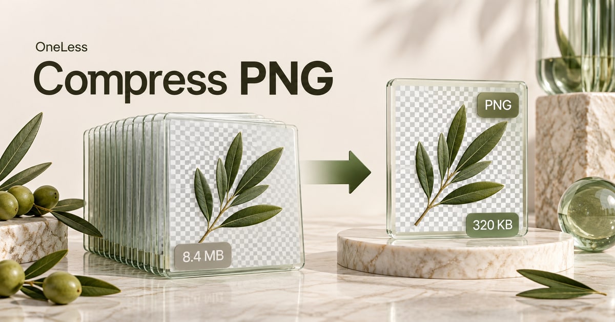 A PNG leaf illustration with transparency and reduced file size.