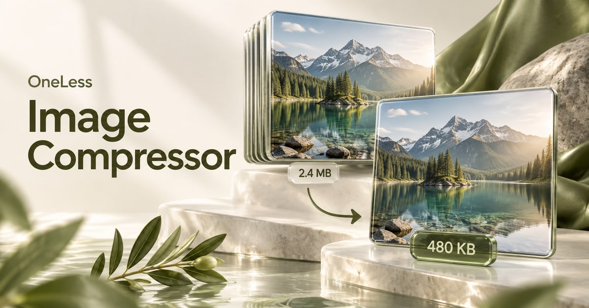Image Compressor: Matching photographs with smaller file-size labels.